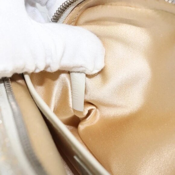 LOUIS VUITTON Monogram Shine Chain McKenna Bag Silver - Picture 14 of 15